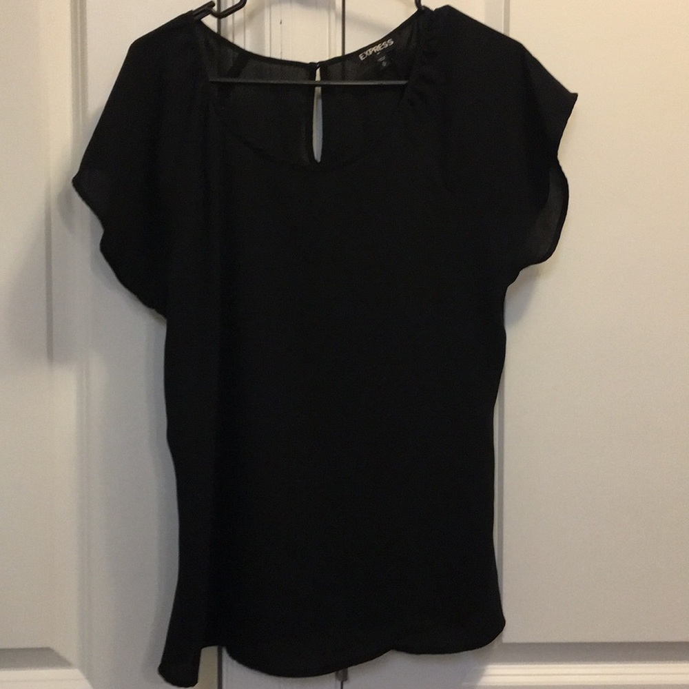 Flowy, Black Express Blouse